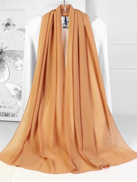 Solid Colour Chiffon Fashion Scarf